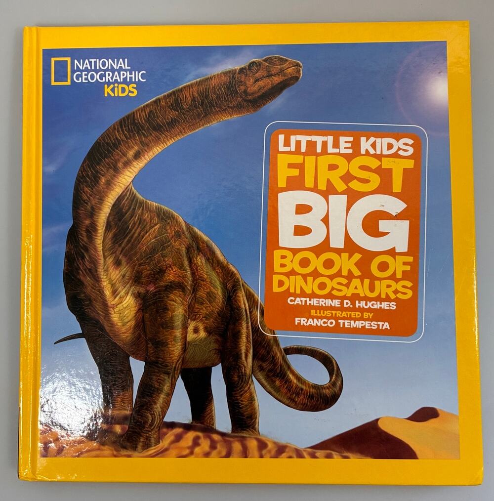 Nat Geo Kids Little Kids First Big Book of Dinosaurs Hardcover